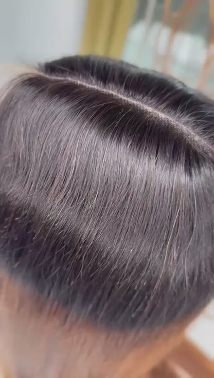 Vietnamese Ombre Straight Lace Wig